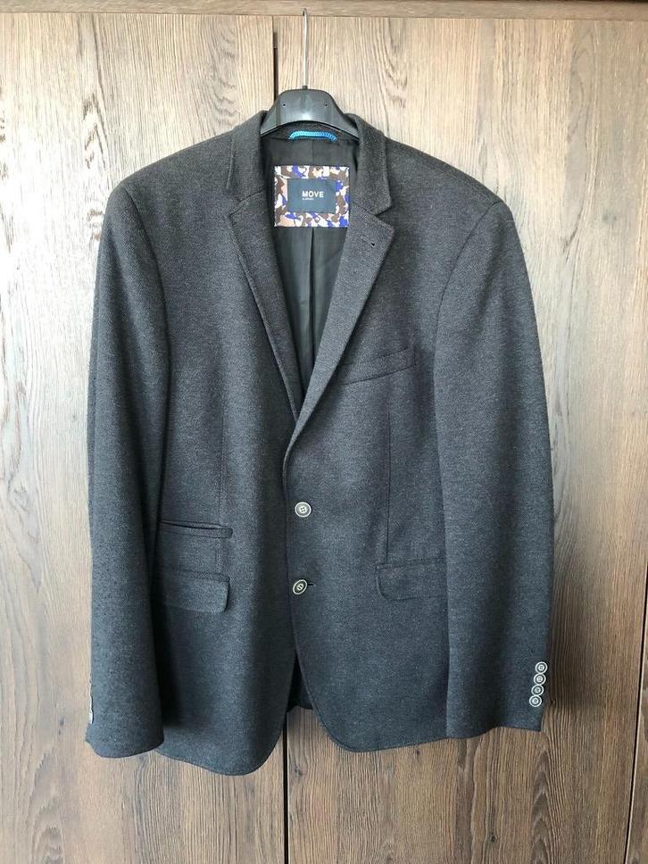 Colbert MOVE by Digel, maat 50, Kleding | Heren, Kostuums en Colberts, Zo goed als nieuw, Maat 48/50 (M), Grijs, Verzenden