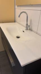 Moderne Wastafelkast met spiegel., Ophalen, 50 tot 100 cm, Zo goed als nieuw, Minder dan 100 cm