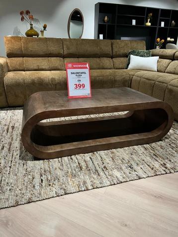 Salontafel Elora mangohout bruin beschikbaar voor biedingen