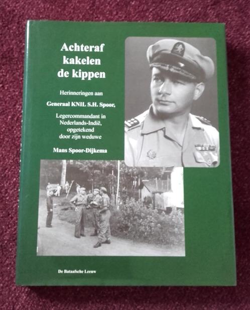 Achteraf kakelen de kippen KNIL Nederlands-Indie 1946-1949, Verzamelen, Militaria | Algemeen, Landmacht, Boek of Tijdschrift, Overige gebieden
