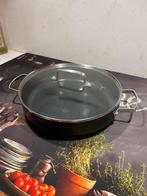 Greenpan Hapjespan met Deksel, Huis en Inrichting, Ophalen, Inductieplaat, Aluminium, Zo goed als nieuw
