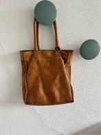 Leren tas miqmac bags, Sieraden, Tassen en Uiterlijk, Tassen | Damestassen, Ophalen of Verzenden, Zo goed als nieuw, Bruin, Handtas