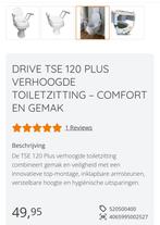 Twee toiletverhogers als nieuw, Diversen, Ophalen of Verzenden, Zo goed als nieuw