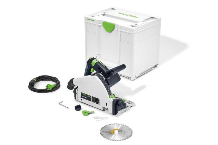 Festool Invalcirkelzaagmachine TS 55 FEBQ-Plus Nieuw!!!, Doe-het-zelf en Verbouw, Gereedschap | Zaagmachines, Nieuw, Invalzaag