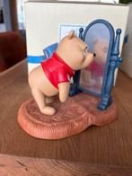 Winnie the Pooh Beeldje met Spiegel, Ophalen of Verzenden, Winnie de Poeh of vrienden, Zo goed als nieuw, Beeldje of Figuurtje