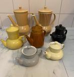 Koffiepotjes Petrus Regout Villeroy & Boch Van Nelle D.E., Ophalen of Verzenden