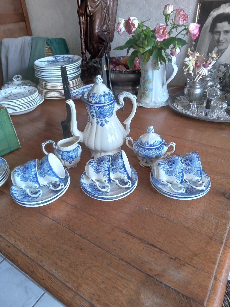 6 persoons koffiesetje van BFK-Boch serie DORDRECHT, Antiek en Kunst, Ophalen of Verzenden