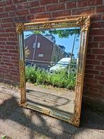 Prachtige Deknudt spiegel met gouden lijst 90x118, Ophalen, Rechthoekig, 50 tot 100 cm, 100 tot 150 cm