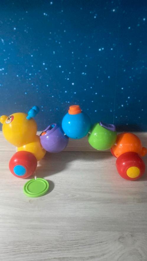 Rups om zelf mee te trekken als huisdier, Kinderen en Baby's, Speelgoed | Babyspeelgoed, Zo goed als nieuw, Overige typen, Met wieltjes