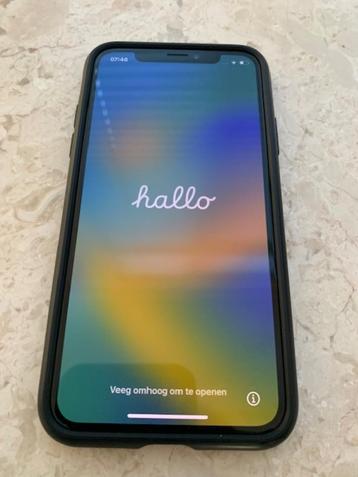 IPhone X (10), wit, 256GB, incl Spigen hoesje. beschikbaar voor biedingen