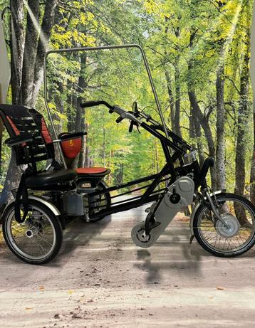 Elektrische van Raam Fun2go duofiets duo fiets in top staat