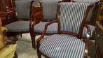 4 heldense mahonie eetkamer armstoelen, Ophalen