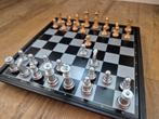 Schaakspel Magnetisch opvouwbaar, Een of twee spelers, Ophalen of Verzenden, Zo goed als nieuw, Reisspel
