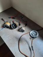 2 x VDO tank- , VDO temperatuur-, en VDO oliedrukmeter, Watersport en Boten, Ophalen of Verzenden, Gebruikt, Motor en Techniek