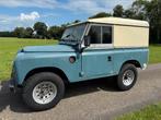 Land rover Series 3 1980 benzine 4x4, Auto's, Stof, Land Rover, Zwart, Blauw