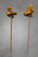 Decoratieve BIJ als PLANTENSTEKER in bloempot of tuin, Nieuw, Minder dan 40 cm, Aardewerk, Tuin