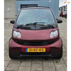 Smart Fortwo coupé 0.7 pureAutomaat,apk 12-2026 airco ,alum, Auto's, Smart, 21 km/l, Achterwielaandrijving, Gebruikt, Zwart