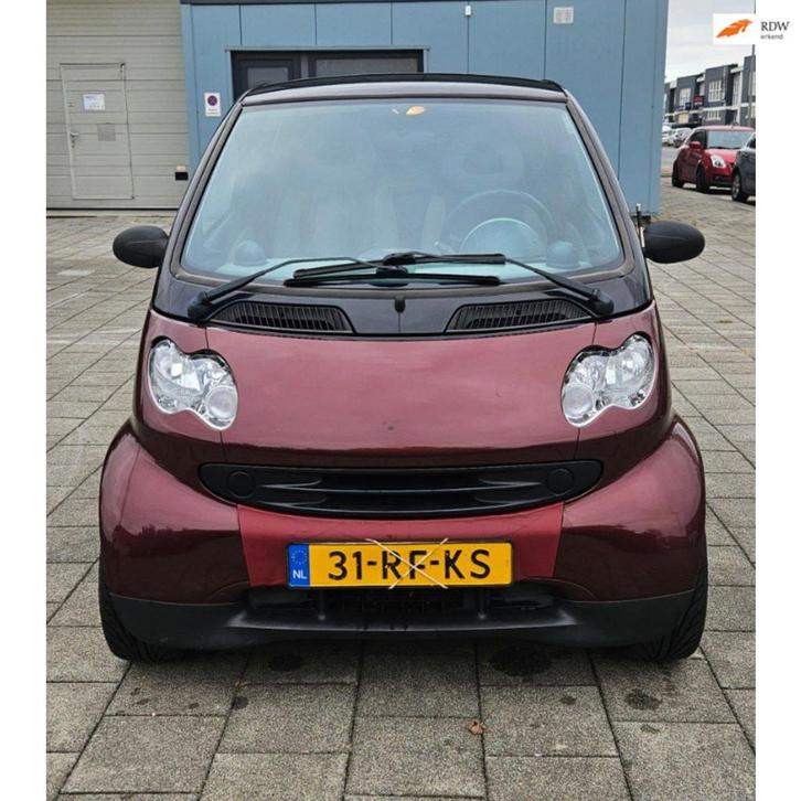 Smart Fortwo coupé 0.7 pureAutomaat,apk 12-2026 airco ,alum, Auto's, Smart, Bedrijf, Te koop, ForTwo, ABS, Airbags, Airconditioning