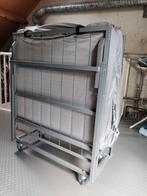 Vouwbed Olsen 090 x 200 met matras topper Bright, Huis en Inrichting, Ophalen, 90 cm, Eenpersoons, Zo goed als nieuw