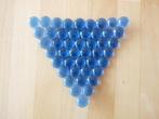 Glazen schaal Glasfusen Blauw Driehoek, Nieuw, Ophalen of Verzenden, Glas, Nvt
