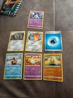 6 pokemonkaarten in pokemon blik, Ophalen of Verzenden, Zo goed als nieuw, Meerdere kaarten