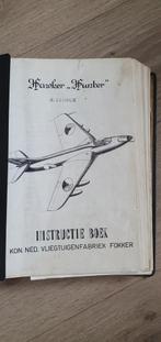 Fokker manual Hawker Hunter, Verzamelen, Luchtvaart en Vliegtuigspotten, Ophalen of Verzenden, Zo goed als nieuw, Boek of Tijdschrift