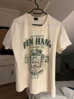 T-shirt Den Haag, Ophalen, Gedragen, Maat 52/54 (L), Wit