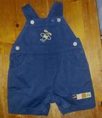 Donkerblauw tuinbroekje maat 50/56 *NieuW*, Kinderen en Baby's, Babykleding | Maat 50, Broekje, Ophalen of Verzenden, Jongetje