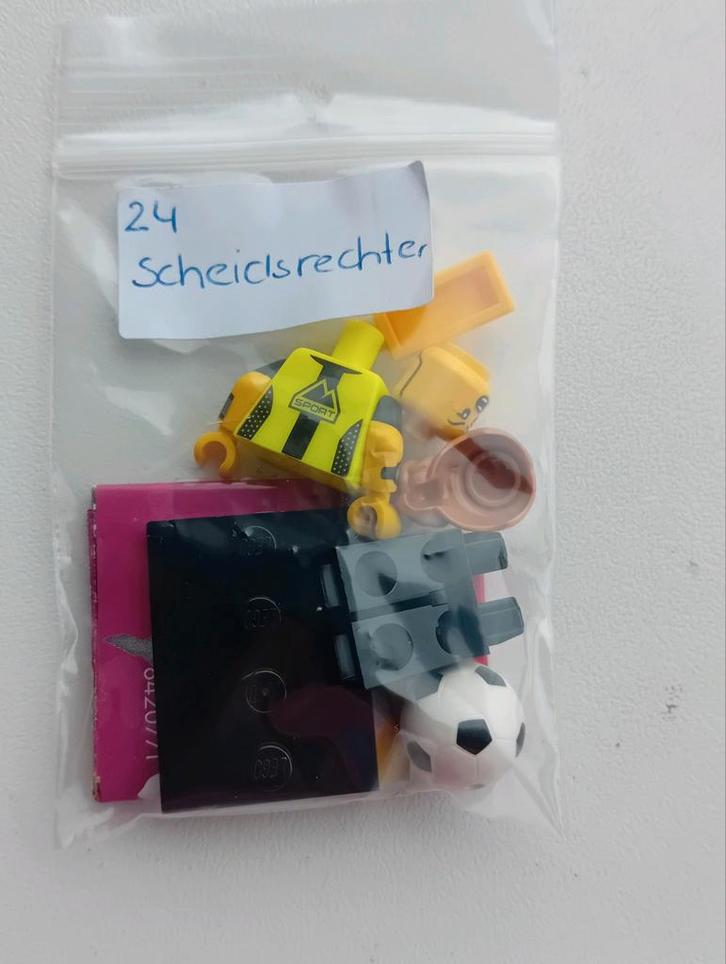Lego minifigurine voetbalscheidsrechter nieuw, CMF 24, Kinderen en Baby's, Speelgoed | Duplo en Lego, Nieuw, Lego, Complete set
