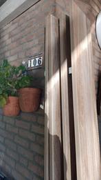 2 bedden Leen Bakker, Huis en Inrichting, Slaapkamer | Bedden, Ophalen, Eenpersoons, Beige, Zo goed als nieuw