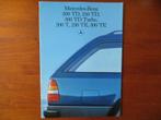 Mercedes-Benz 200 TD, 250 TD, 300 TD Turbo, 200 T ea (1985), Ophalen of Verzenden, Mercedes