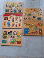 Houten legpuzzels - vintage, Kinderen en Baby's, Speelgoed | Kinderpuzzels, Gebruikt, Ophalen of Verzenden