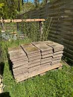 Gratis af te halen 30x30 cm stoeptegels, Tuin en Terras, Tegels en Klinkers, Ophalen, Gebruikt, 10 m² of meer, Beton