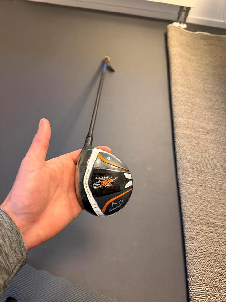 Callway X Hot hout 3 - R flex - Testen ok! 6F1220, Sport en Fitness, Golf, Gebruikt, Club, Callaway, Ophalen of Verzenden