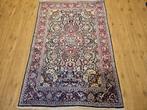Vintage handgeknoopt perzisch tapijt kashan zijde 178x120