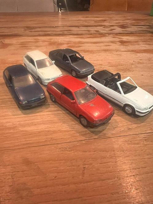 5 Opel modellen 1:43 Gamma, Hobby en Vrije tijd, Modelauto's | 1:43, Zo goed als nieuw, Auto, Ophalen of Verzenden
