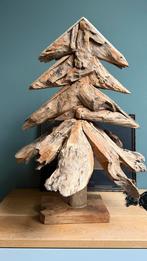Unieke teakhouten kerstboom, Huis en Inrichting, Woonaccessoires | Kransen, Ophalen of Verzenden, Zo goed als nieuw