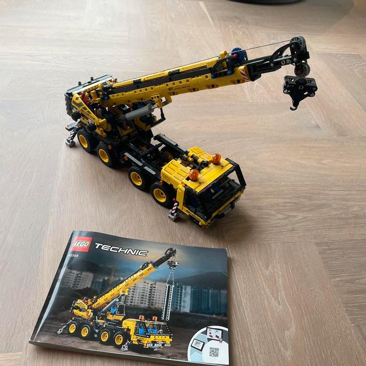Lego Technic Hijskraan 42108 (inclusief met de handleiding), Kinderen en Baby's, Speelgoed | Bouwstenen, Zo goed als nieuw, Overige merken