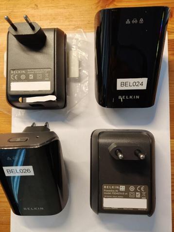 Belkin surf av adapter model f5d4077 v1/v4 powerline adapt. beschikbaar voor biedingen