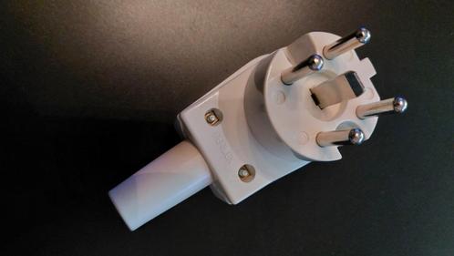 Handson Perilex Stekker Haaks 16A Wit, Doe-het-zelf en Verbouw, Elektra en Kabels, Nieuw, Stekker, Ophalen of Verzenden