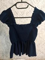 Navy blue topje, Blauw, Ophalen of Verzenden, Zo goed als nieuw, Zonder mouw