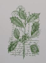 Kersttak, Ophalen of Verzenden, Zo goed als nieuw, Clearstamp