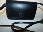 Elisabetta Franchi schoudertas goud zwart label crossbody, Verzenden, Zo goed als nieuw, Zwart, Schoudertasje