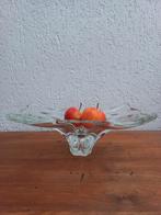 Mooie glazen fruitschaal. Czech. Exbor glass., Ophalen of Verzenden