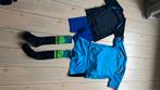 140 146 sport kleding kinderen jongen meisje korte broek top, Ophalen of Verzenden, Gebruikt, Jongen of Meisje, Sport- of Zwemkleding