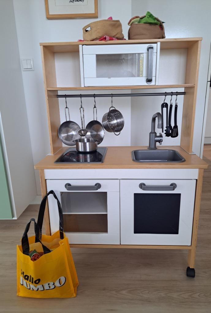 Speelgoed houtenkeuken Ikea, Kinderen en Baby's, Speelgoed | Houten speelgoed, Zo goed als nieuw, Meubelstuk of Keukentje, Ophalen