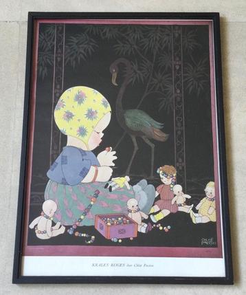 Zeldzame Schnabel cliché print  van Chloë Preston uit 1925  beschikbaar voor biedingen