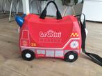 Trunki Kinderkoffer - Brandweerwagen, Minder dan 35 cm, Ophalen of Verzenden, Hard kunststof, Zo goed als nieuw