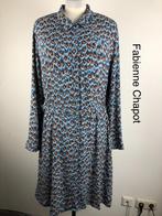 Fabienne Chapot Jurk  (mt: 44) 19,2/8922, Kleding | Dames, Blauw, Maat 42/44 (L), Ophalen of Verzenden, Zo goed als nieuw
