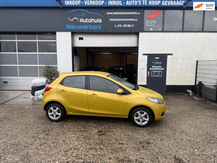Mazda 2 1.3hp S-VT Touring/ Met Airco en een nieuwe APK!, Auto's, Mazda, Bedrijf, Te koop, ABS, Airbags, Airconditioning, Boordcomputer